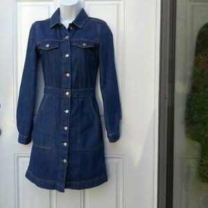 Top Shop Moto Jean Dress